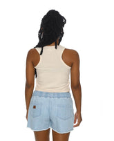 SURF CLASSIC RIB TANK - Natural - Rip Curl